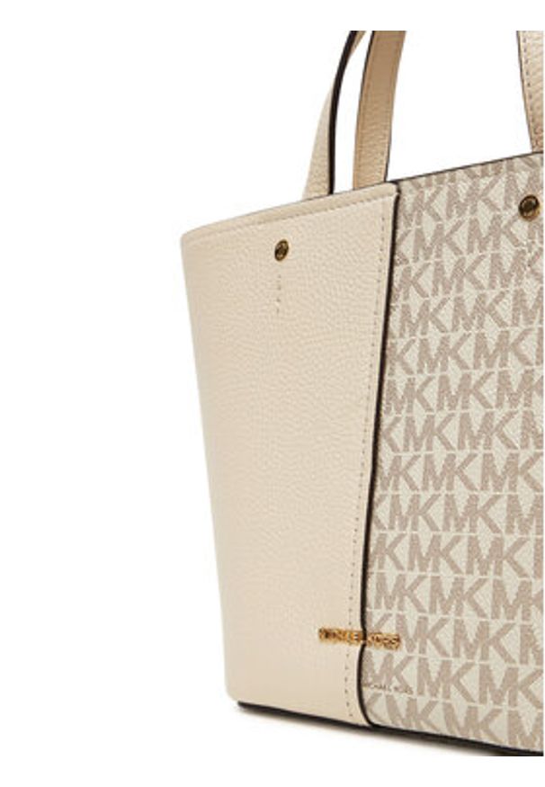 MICHAEL Michael Kors Torebka Flora 32T5GFFC1B Écru. Materiał: skórzane