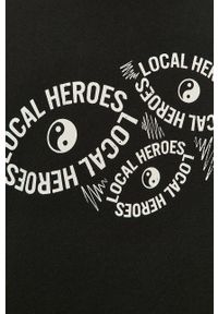 Local Heroes - Bluza. Kolor: czarny. Wzór: nadruk #3