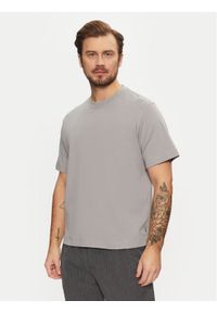 Jack & Jones - Jack&Jones T-Shirt Urban Edge 12254412 Szary Loose Fit. Kolor: szary. Materiał: bawełna