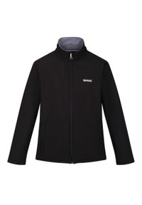 Regatta - Męski Softshell Cera V. Kolor: czarny. Materiał: softshell. Sport: turystyka piesza #1
