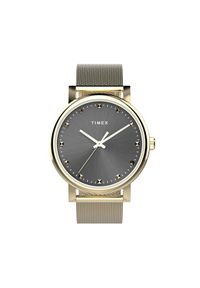 Timex Zegarek Transcend TW2W19500 Złoty. Kolor: złoty