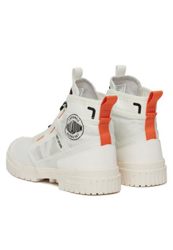Palladium Trapery Sp20 Travel Hi 74476-116-M Biały. Kolor: biały. Materiał: materiał