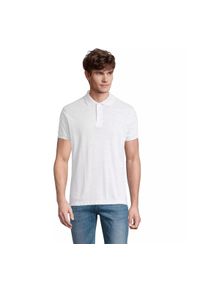 SOL'S - Polo Sol's Prime. Typ kołnierza: polo. Kolor: wielokolorowy, biały, czarny. Materiał: bawełna, poliester #1