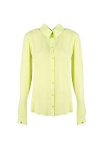 Patrizia Pepe Koszula | 8C0599/A8I1 | Kobieta | Zielony. Okazja: na co dzień. Kolor: zielony. Materiał: wiskoza. Styl: casual, elegancki