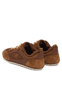 Tory Burch Sneakersy Field 176839 Brązowy. Kolor: brązowy. Materiał: zamsz, skóra #6