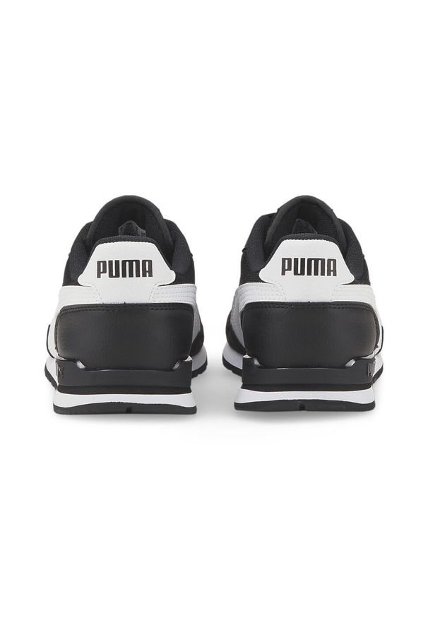 Buty na co dzień Puma St Runner V3 Mesh Jr. Okazja: na co dzień. Kolor: biały, wielokolorowy, czarny. Materiał: mesh