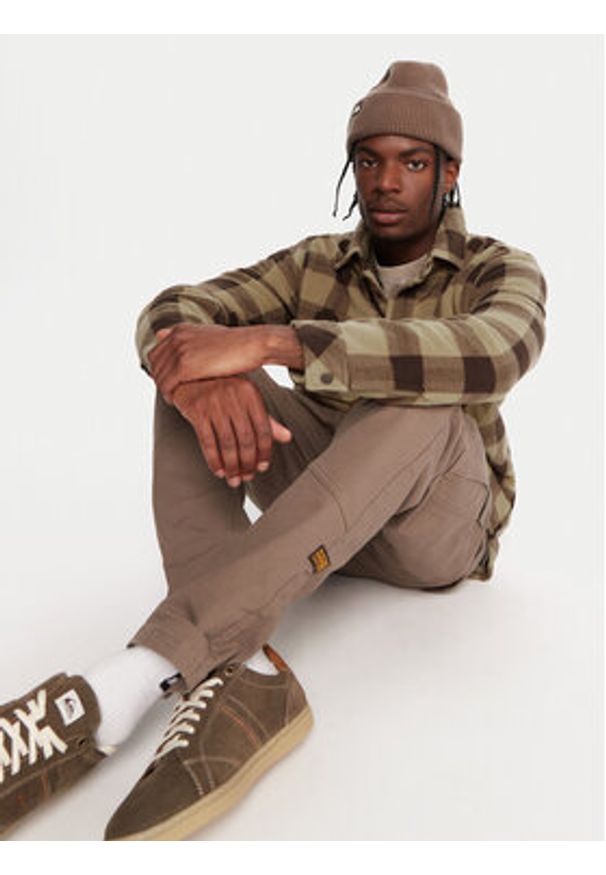 Quiksilver Kurtka przejściowa Bering Strait EQYPF03075 Beżowy Regular Fit. Kolor: beżowy. Materiał: syntetyk