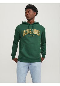 Jack & Jones - Jack&Jones Bluza Josh 12236513 Zielony Standard Fit. Kolor: zielony. Materiał: syntetyk, bawełna