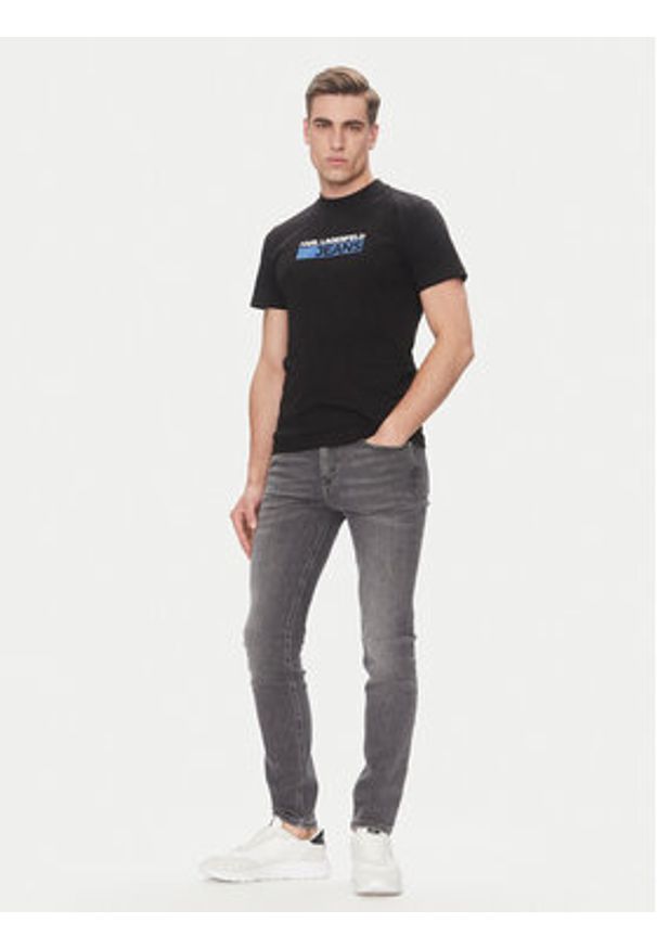 Karl Lagerfeld Jeans Jeansy A2M10066 Szary Skinny Fit. Kolor: szary
