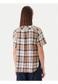 Barbour Koszula Fern LSH1744BR37 Beżowy Regular Fit. Kolor: beżowy. Materiał: syntetyk #3