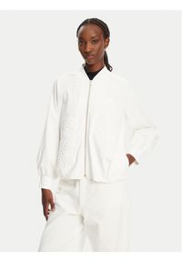 ACCESS FASHION Kurtka bomber 53-1039-886 Biały Regular Fit. Kolor: biały. Materiał: bawełna #1