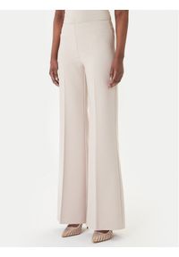 Rinascimento Spodnie palazzo CFC0127878003 Beżowy Wide Leg. Kolor: beżowy. Materiał: syntetyk #1