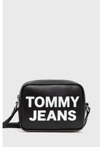 Tommy Jeans - Torebka. Kolor: czarny. Rodzaj torebki: na ramię