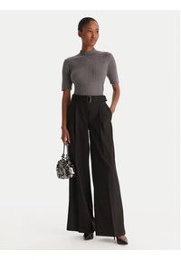 ACCESS FASHION Sweter 54-8046 Szary Slim Fit. Kolor: szary. Materiał: syntetyk #4