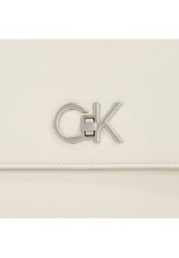 Calvin Klein Torebka Re-Lock Ew Conv Crossbody K60K611084 Écru. Materiał: skórzane #3