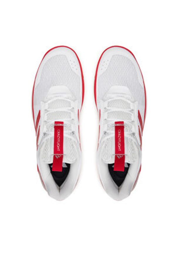 Adidas - adidas Buty halowe Crazyflight 5 IH7718 Biały. Kolor: biały. Materiał: mesh, materiał