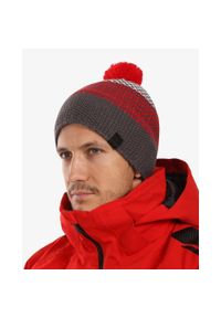 Czapka męska Kilpi PAULO-M. Kolor: czerwony. Materiał: wełna. Styl: sportowy