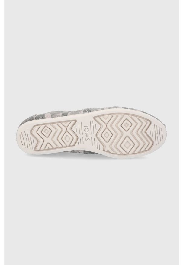 Toms Espadryle Alpargata kolor szary. Kolor: szary