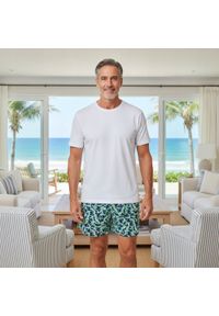 Męskie Bokserki Bawełniane - Pako Jeans - Wesołe Rekiny. Kolor: wielokolorowy. Materiał: bawełna #2