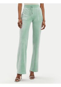 Juicy Couture Spodnie dresowe Del Ray JCAP180 Niebieski Regular Fit. Kolor: niebieski. Materiał: syntetyk #1