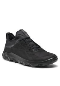 ecco - Sneakersy ECCO Mx M 82018402001 Black. Kolor: czarny. Materiał: nubuk, skóra #1