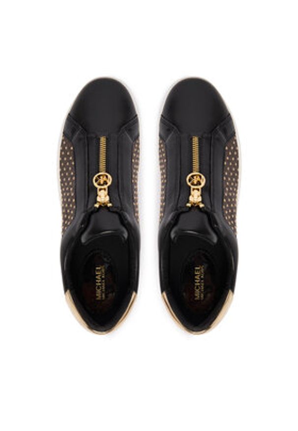 MICHAEL Michael Kors Sneakersy Keaton 43R6KTFP1B Brązowy. Kolor: brązowy. Materiał: materiał