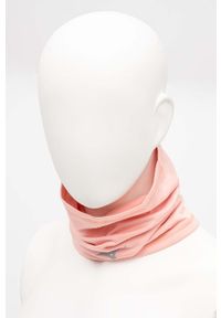 Mizuno komin Warmalite Triwarmer kolor różowy z nadrukiem. Kolor: różowy. Materiał: skóra, materiał, włókno. Wzór: nadruk