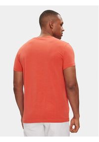 Calvin Klein T-Shirt K10K112724 Czerwony Slim Fit. Kolor: czerwony. Materiał: bawełna