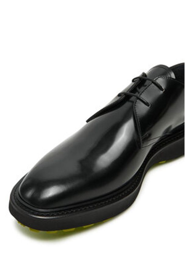 Fabi Półbuty FU0958 Czarny. Kolor: czarny. Materiał: skóra