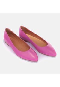Marco Shoes Lekkie baleriny różowe. Kolor: różowy #6