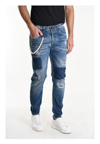 Xagon Man Jeansy | P25032UMR251 | Mężczyzna | Niebieski. Okazja: na co dzień. Kolor: niebieski. Styl: elegancki, klasyczny, casual #4