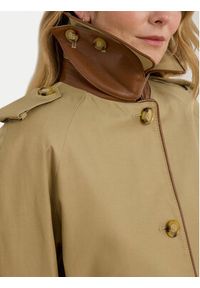 Lauren Ralph Lauren - LAUREN RALPH LAUREN Trencz 297979525001 Beżowy Regular Fit. Kolor: beżowy. Materiał: bawełna, syntetyk #3