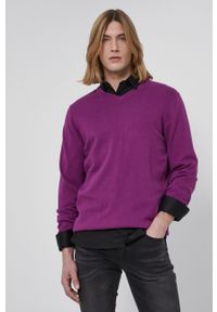 medicine - Medicine - Sweter bawełniany Commercial. Okazja: na co dzień. Kolor: różowy. Materiał: bawełna. Długość rękawa: długi rękaw. Długość: długie. Styl: casual