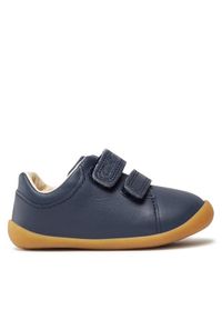 Clarks Półbuty Roamer Craft T 261422866 Granatowy. Kolor: niebieski. Materiał: skóra