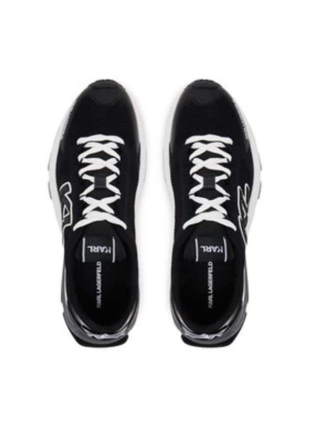 Karl Lagerfeld - KARL LAGERFELD Sneakersy Orion KL55521 Czarny. Kolor: czarny. Materiał: materiał
