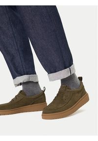 Clarks Półbuty Polden Moc 26180869 Zielony. Kolor: zielony. Materiał: skóra, zamsz #6