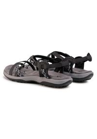 skechers - Skechers Sandały Reggae Slim 40955/BLK Czarny. Kolor: czarny. Materiał: skóra #6