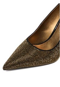 Eva Minge Szpilki EO-LUISA-LT9058-8 Złoty. Kolor: złoty. Materiał: skóra, syntetyk. Obcas: na szpilce #5