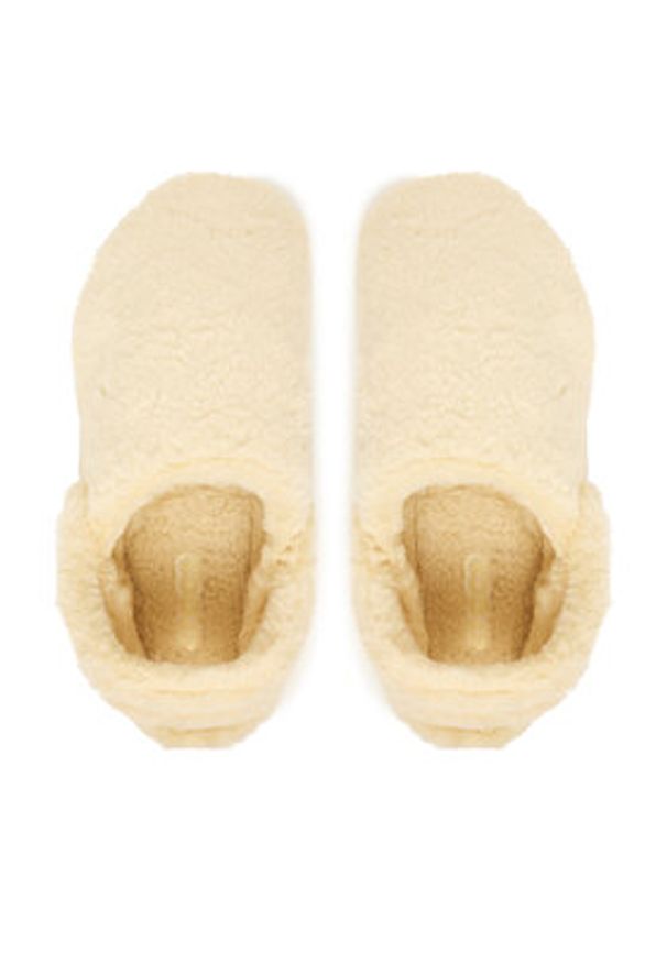 Crocs Kapcie Classic Unfurgettable Clog 211116 Écru. Materiał: materiał