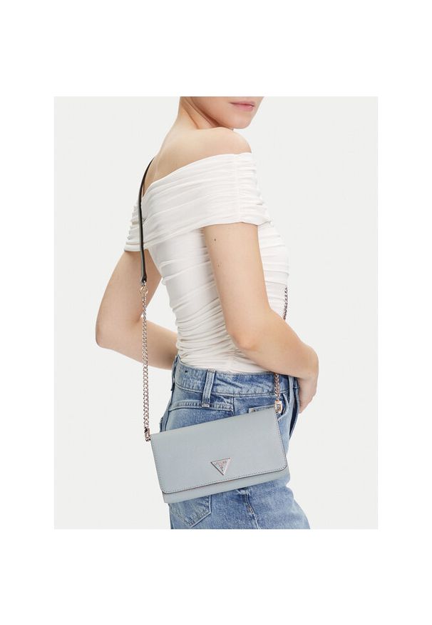 Torebka Guess. Kolor: niebieski