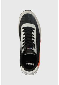 Blauer sneakersy kolor czarny. Nosek buta: okrągły. Zapięcie: sznurówki. Kolor: czarny. Materiał: guma #4