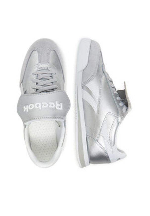 Reebok Sneakersy CAMPIO XT KILTY 100235247 Srebrny. Kolor: srebrny. Materiał: skóra