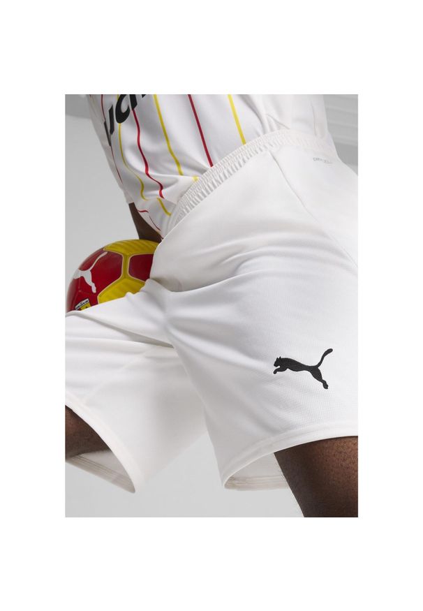 Puma - Męskie szorty RC Lens 24/25 PUMA White Black. Kolor: czarny, biały, wielokolorowy. Sport: piłka nożna