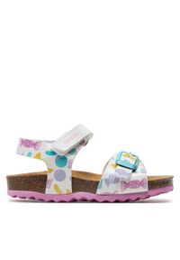 Geox Sandały B Sandal Chalki Girl B922RA 000HH C0653 M Biały. Kolor: biały