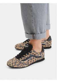 Vans Sneakersy Super Lowpro VN000E89YS51 Brązowy. Kolor: brązowy. Materiał: skóra, zamsz #1