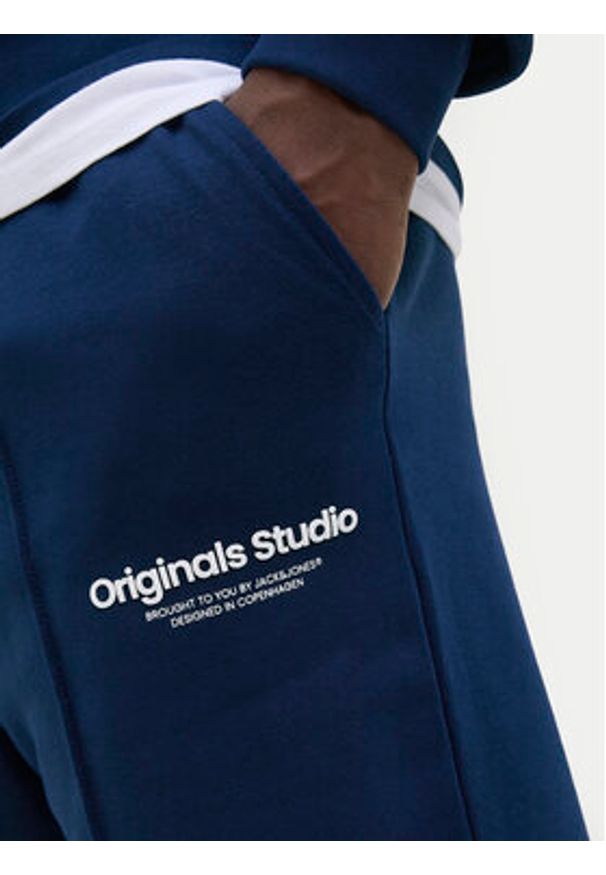 Jack & Jones Szorty sportowe Vesterbro 12252251 Niebieski Loose Fit. Kolor: niebieski. Materiał: syntetyk, bawełna. Styl: sportowy