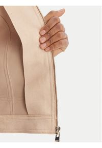 Morgan Kurtka z imitacji skóry 261-GELATO Beżowy Slim Fit. Kolor: beżowy. Materiał: skóra #2