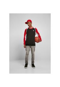 Bluza Urban Classics Starter Laser. Kolor: czarny, czerwony, wielokolorowy #1