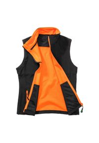 RESULT - Ocieplana Damska Softshell. Kolor: żółty, wielokolorowy, pomarańczowy, czarny. Materiał: softshell
