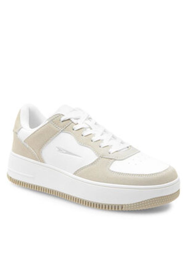 Sprandi Sneakersy ESENTIAL II WP07-1234 Biały. Kolor: biały. Materiał: skóra